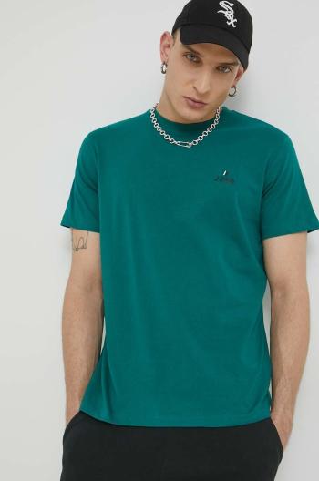 Bavlnené tričko Jack & Jones JJEJOE zelená farba, jednofarebné, 12221199
