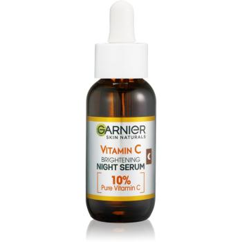 Garnier Skin Naturals Vitamin C rozjasňujúce nočné sérum s 10 % čistým vitamínom C s vitamínom C 30 ml