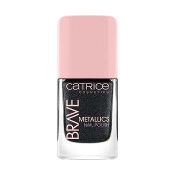 Catrice  Brave Metallics Nail Polish  Laky na nechty Čierna