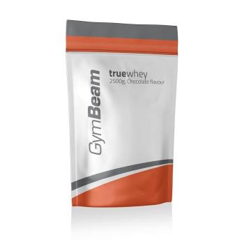 Proteín True Whey - GymBeam, príchuť biela čokoláda malina, 1000g