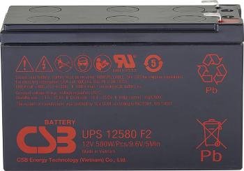 CSB Battery UPS 12580 high-rate UPS12580F2 olovený akumulátor 12 V 9.4 Ah olovený so skleneným rúnom (š x v x h) 151 x 9