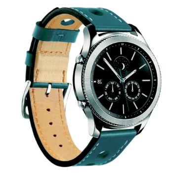 Huawei Watch GT 42mm Leather Italy remienok, Dark Teal