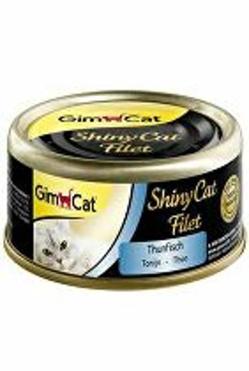 Gimpet cat cons. ShinyCat filé z tuniaka vo vlnenej šťave70g + Množstevná zľava