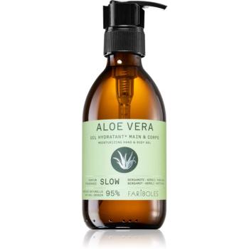 FARIBOLES Green Aloe Vera Slow hydratačný gel na ruky a telo 240 ml