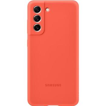 Samsung Galaxy S21 FE 5G Silikónový zadný kryt korálový (EF-PG990TPEGWW)
