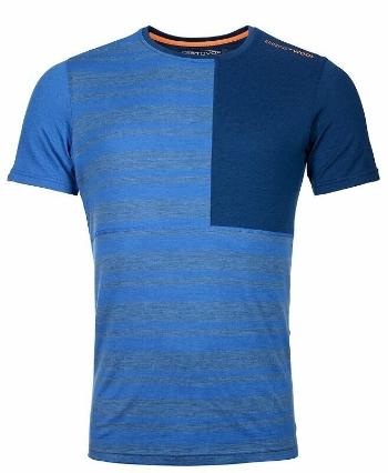 Ortovox Pánske termoprádlo 185 Rock'N'Wool Short Sleeve M Just Blue XL