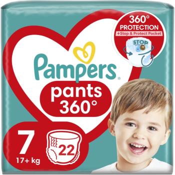 Pampers Pants Size 7 jednorazové plienkové nohavičky 17+ kg 22 ks