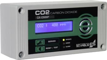 Schabus 300263 detektor úniku  s interným senzorom 230 V Detekované oxidu uhličitého (CO2)