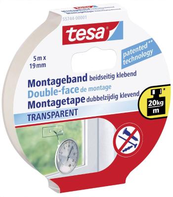 Tesa® Powerbond Transparent 5 m x 19 mm