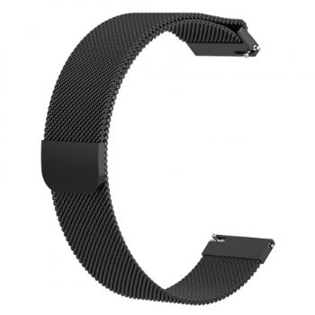 Huawei Watch 3 / 3 Pro Milanese remienok, Black