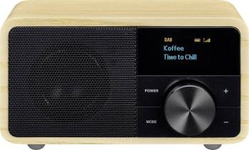 Sangean Genuine Mini DDR-7 stolný rádio DAB+, FM AUX, Bluetooth   drevo