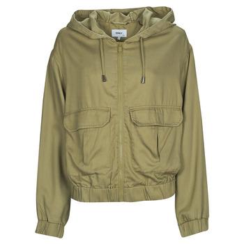 Only  Bundy ONLKENYA LIFE UTILITY HOOD JACKET  Kaki