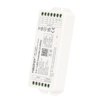 LED Solution Mi-Light MiBoxer RF Prijímač 20A 3v1 pre RGB, RGBW, RGB+CCT LED pásiky FUT037PPLUS