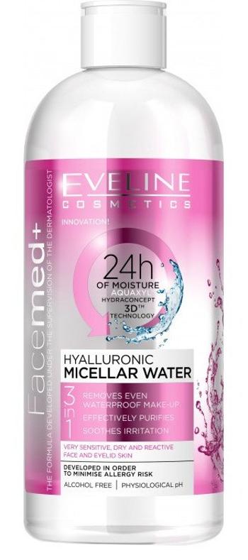 EVELINE COSMETICS Facemed+ Hyalurónová micelárna voda 3v1 400 ml