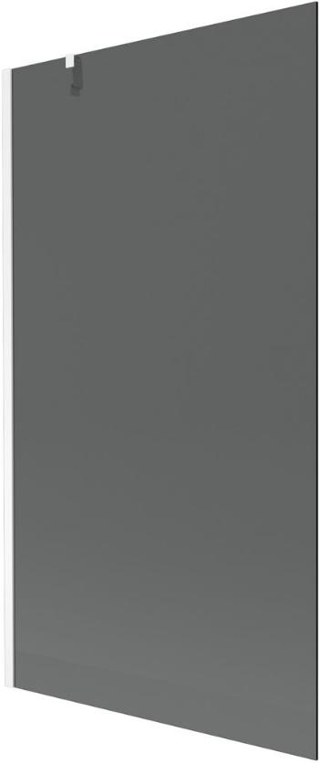 MEXEN/S - Next vaňová zástena FIX 100 x 150 cm, grafit, biela 895-100-000-00-40-20