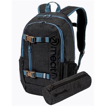 Meatfly BASEJUMPER Backpack, Charcoal Heather (8590202028442)