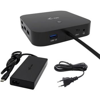 i-tec USB-C HDMI + Dual DP Docking Station with Power Delivery 100 W + i-tec Univ. Charger 112 W (C31TRI4KDPDPRO100)