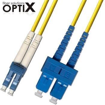 OPTIX LC-SC Optický patch cord  09/125 3 m G.657A (1052)