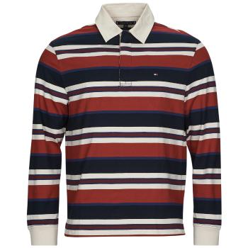 Tommy Hilfiger  NEW PREP STRIPE RUGBY  Polokošele s dlhým rukávom Viacfarebná