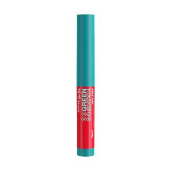 Maybelline New York  Balmy Lip Blush Green Edition Lipstick  Líčenie obočia Červená