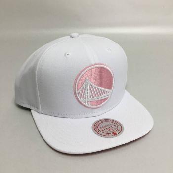 Mitchell & Ness snapback Golden State Warriors Summer Suede Snapback white - UNI