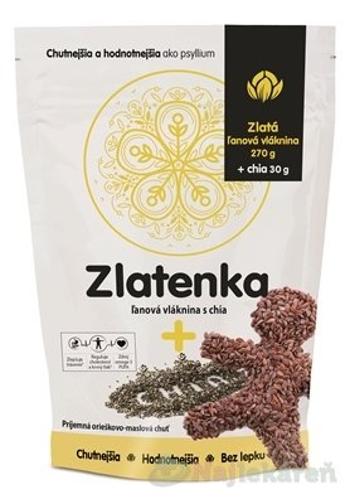 Zlatenka Ľanová vláknina a chia semienka, 300g