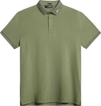 J.Lindeberg KV Regular Fit Print Oil Green XL Polo košeľa