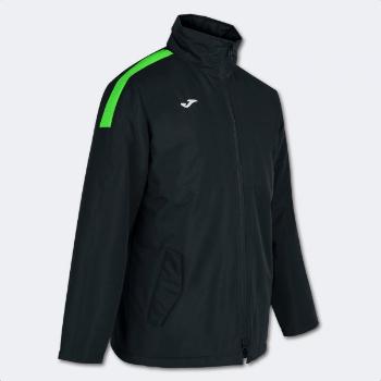 TRIVOR ANORAK BLACK FLUOR GREEN 6XS