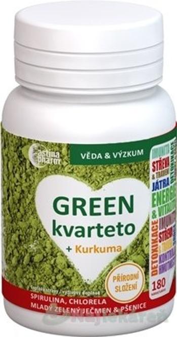 Astina GREEN kvarteto + Kurkuma, 180ks