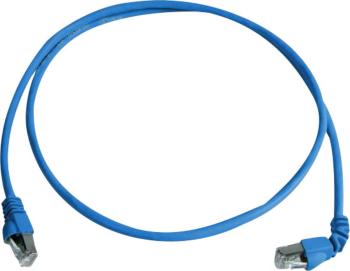 Telegärtner L00000A0198 RJ45 sieťové káble, prepojovacie káble CAT 6A S/FTP 1.00 m modrá samozhášavý, bez halogénov 1 ks