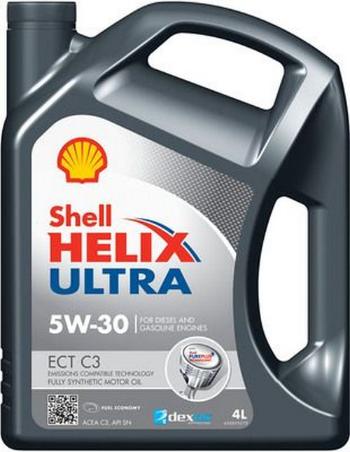 SHELL HELIX ULTRA ECT C3 5W-30 4L 550050441