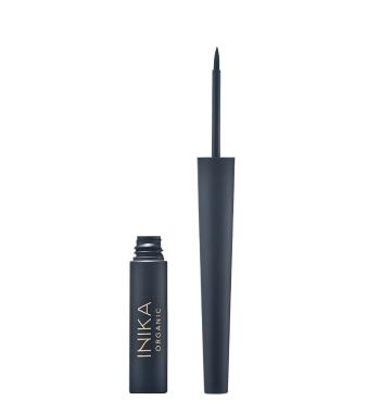 INIKA Organic Tekuté očné linky (Liquid Eye Liner) 4 ml Black