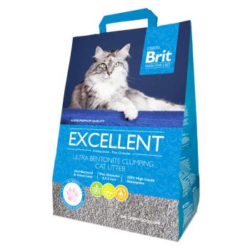 BRIT Fresh for cats excellent ultra bentonite podstielka pre mačky 1 kus, poškodený obal