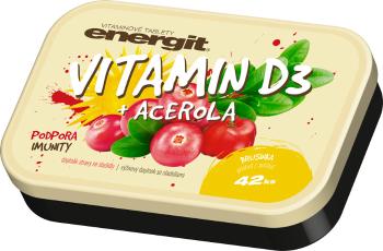 Energit vitamín D3 + acerola 42 tabliet