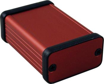 Hammond Electronics 1455D601RD 1455D601RD profilové puzdro 60 x 45 x 25  hliník  červená 1 ks