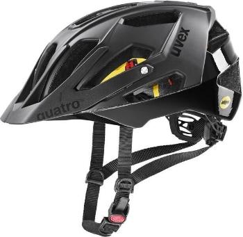 UVEX Quatro CC MIPS All Black 56-61 Prilba na bicykel