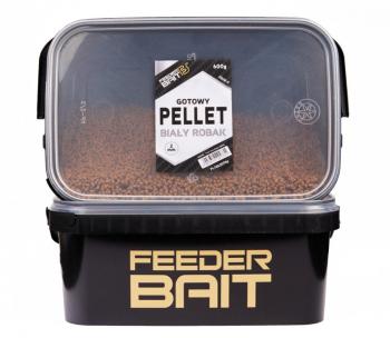 Feederbait pelety ready for fish 600 g 2 mm - biely červ