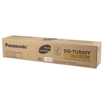 Panasonic originálny toner DQ-TUS20Y, yellow, 20000 str., Panasonic DP-C264, DP-C322