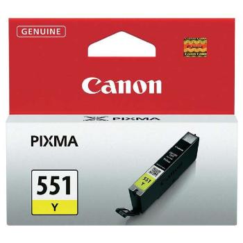 CANON CLI-551 Y - originálna cartridge, žltá, 7ml
