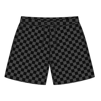 Pánske kratase Vans MN RANGE RELAXED ELASTIC SHORT BLACK/ASPHALT - XL