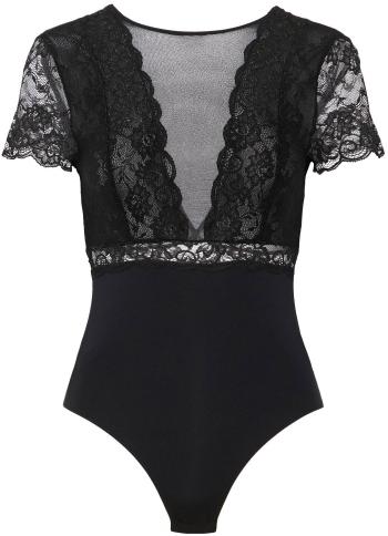 Pieces Dámske body PCSICCA 17095132 Black M