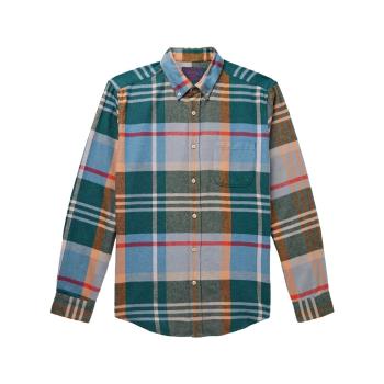 Portuguese Flannel  Realm Shirt - Checks  Košele s dlhým rukávom Viacfarebná