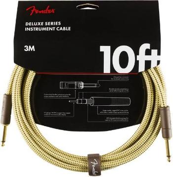 Fender Deluxe 10" instrument cable TWD