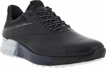 Ecco S-Three Mens Golf Shoes Black/Concrete/Black 45