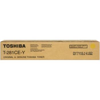 TOSHIBA T-281CEY - originálny toner, žltý, 10000 strán