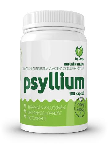 Top green Psyllium 100 kapsúl