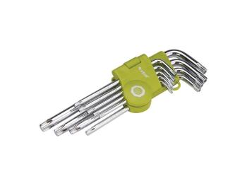 Sada L-kľúčov TORX EXTOL CRAFT 66011 9ks