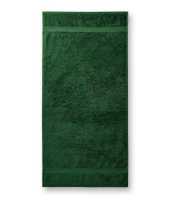 MALFINI Uterák Terry Towel - Fľaškovo zelená | 50 x 100 cm