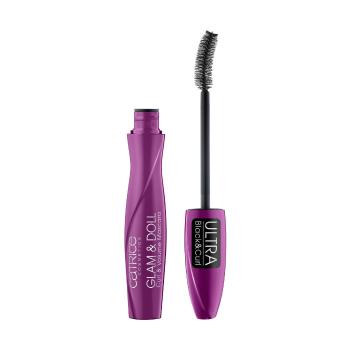 Catrice  Mascara Curl and Volume Glam   Doll  Riasenky a umelé riasy Čierna