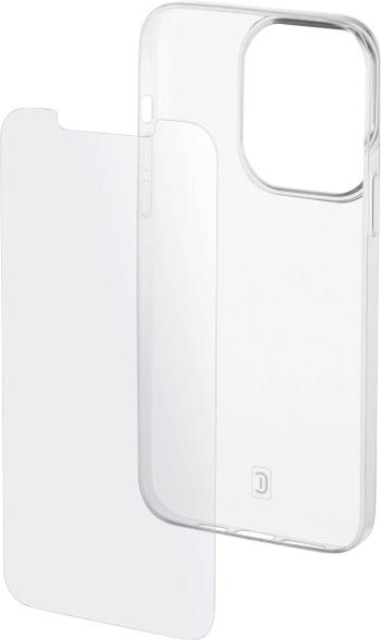 Cellularline  zadný kryt na mobil Apple iPhone 13 Pro priehľadná